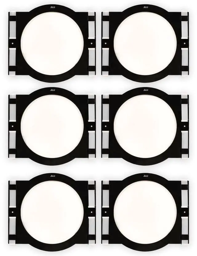 Main image of Theater Solutions RK8C In Ceiling Installation Rough In Kit for 8" Speakers 3 Pair Pack