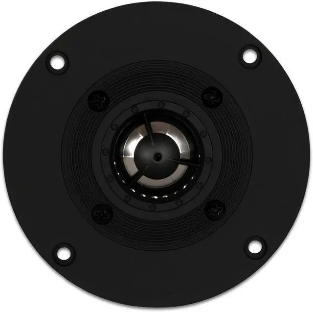 Alt view image 2 of 8 - Goldwood Sound GT-324 Titanium Dome Tweeter 120 Watt 8ohm Replacement Round Tweeter