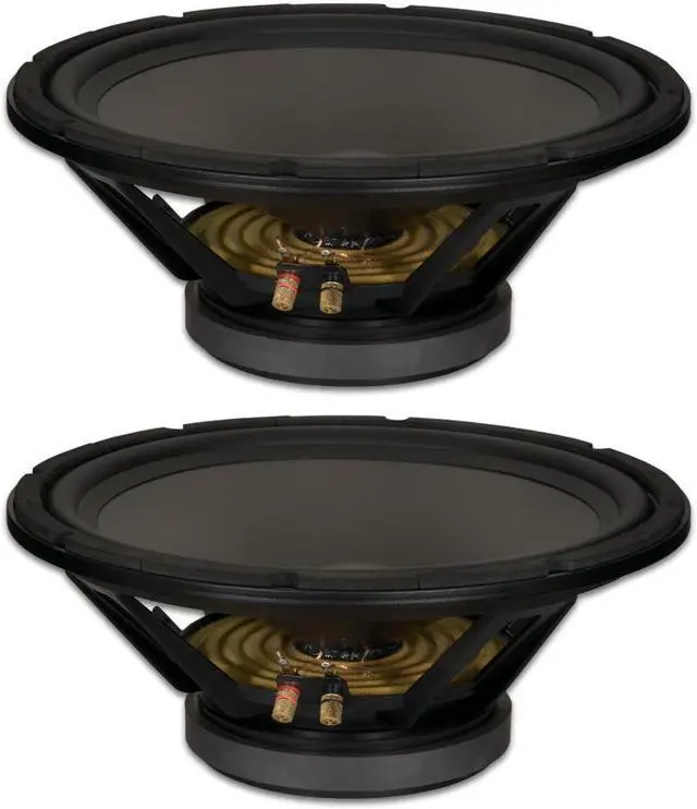 Main image of 2 Goldwood Sound GW-15PC-8 Heavy Duty 8ohm 15" Woofers 550 Watts each Replacement Speakers