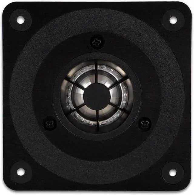 Alt view image 4 of 5 - 40 Goldwood Sound GT-322 Titanium Dome Tweeters 120 Watt each 8ohm Replacement Square Tweeters