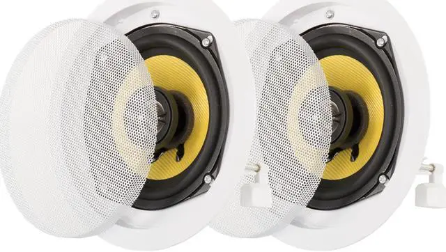 Main image of Acoustic Audio HD-5 In Ceiling Speakers Home Theater Surround Sound Pair