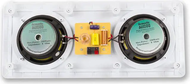Alt view image 4 of 5 - Acoustic Audio HD6c In-Wall 6.5" Center Channel Speaker Home Theater Surround Sound