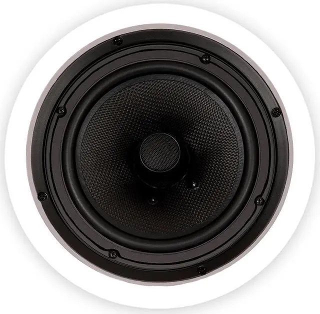 Alt view image 3 of 5 - Theater Solutions TS80C In Ceiling 8" Speakers Surround Sound Home Theater 7 Speaker Set