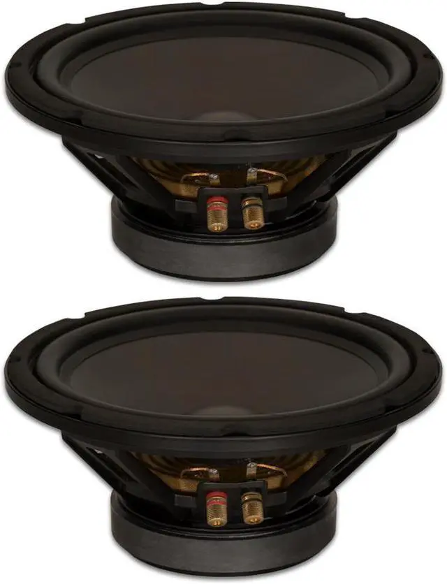 Main image of 2 Goldwood Sound GW-10PC-4 Heavy Duty 4ohm 10" Woofers 400 Watts each Replacement Speakers