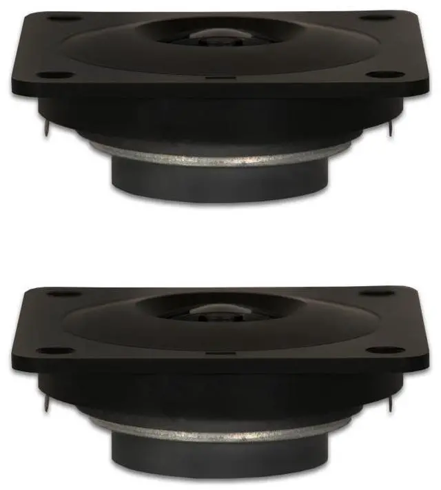 Main image of 2 Goldwood Sound GT-310/S Mylar Dome Shielded Tweeters 80 Watt each 8ohm Replacement Tweeters