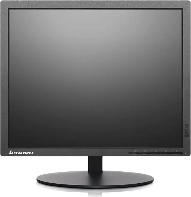 Alt view image 8 of 20 - Lenovo ThinkVision T1714p 17 Inch Square LED Backlit LCD Monitor