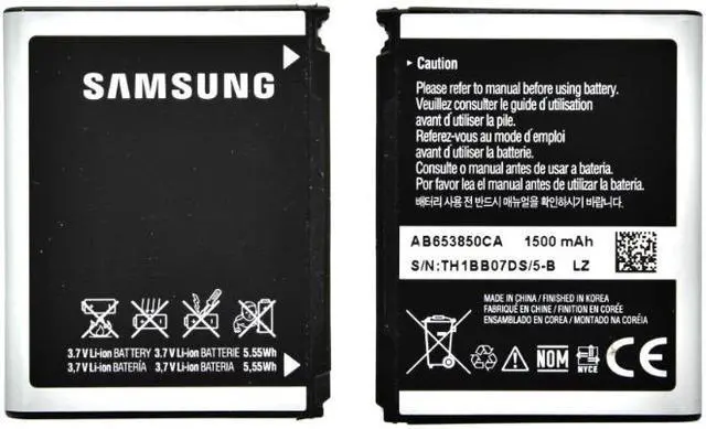 Alt view image 2 of 2 - Samsung M850 Battery N100-2410-M850-BAT