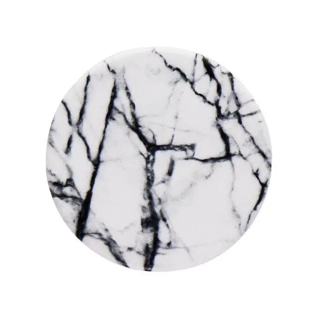 Alt view image 3 of 3 - Popsockets PopGrip Series Phone Grip and Stand - Dove White Marble