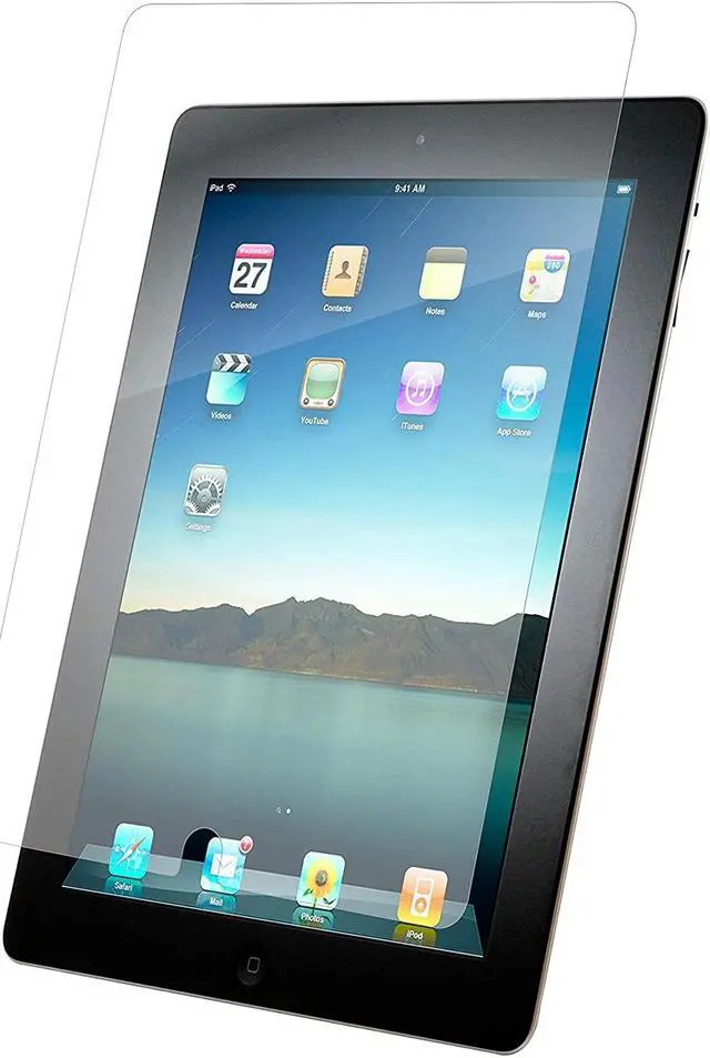 Alt view image 4 of 6 - ZAGG InvisibleShield Glass Screen Protector for Apple iPad Pro 9.7, iPad Air 2, and iPad Air ID5GLS-F00