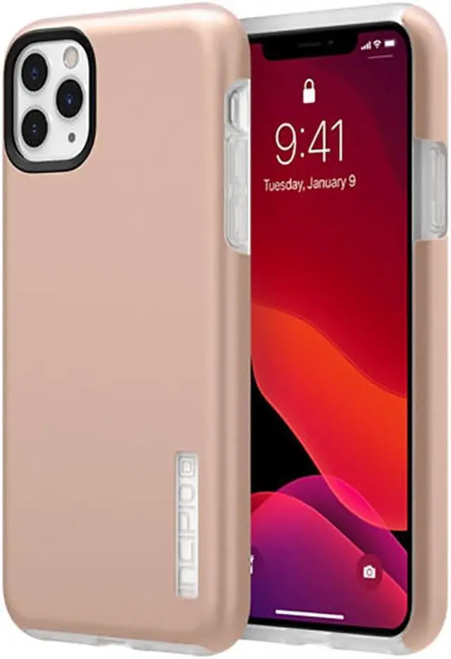 Main image of Incipio DualPro Case for iPhone 11 Pro Max - Iridescent Rose Gold/Frost