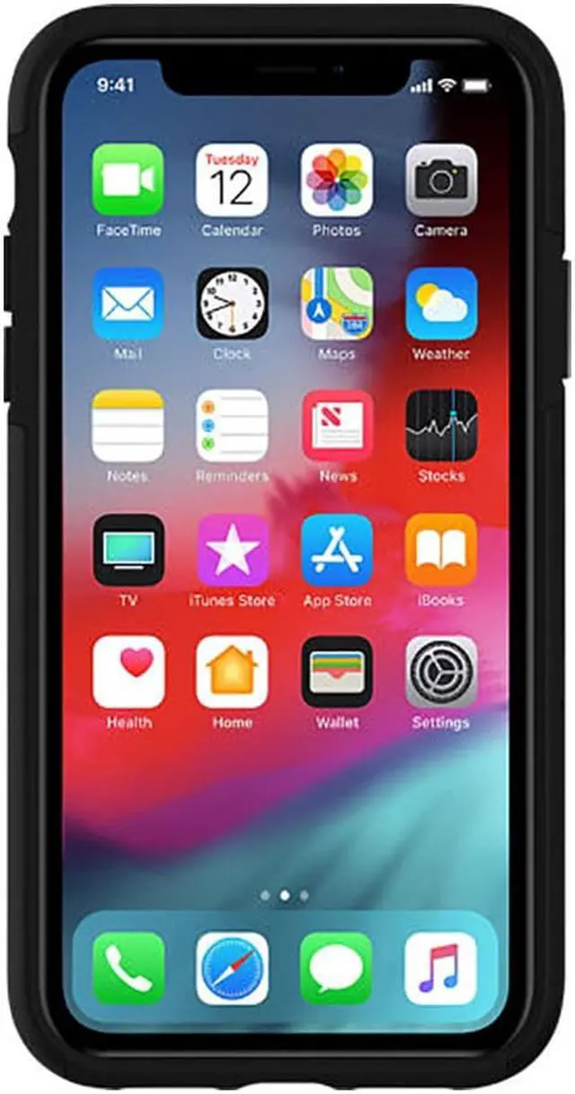 Alt view image 10 of 12 - Incipio DualPro for iPhone XR Black IPH1748BLK