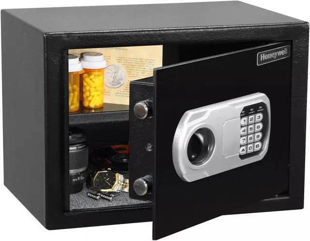 Alt view image 4 of 5 - Honeywell - 0.51 Cu. Ft. Security Safe with Electronic Lock - Black