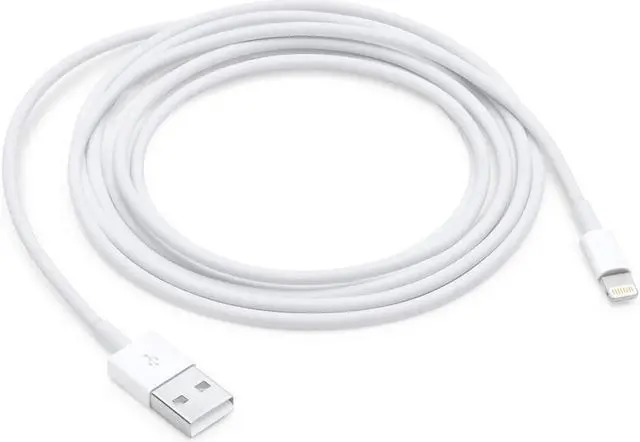 Main image of Apple Lightning to USB Cable (2m) - Lightning/USB for iPad, iPhone, iPod - 6.56 ft - 1 x Lightning Proprietary Connector - 1 x Type A Male USB