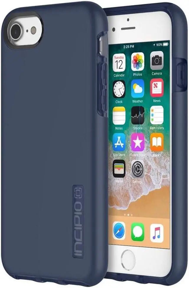 Alt view image 2 of 3 - Incipio - iPhone 6/6S/7/8 Dualpro Blue