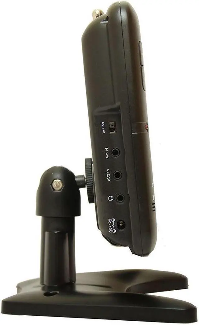 Alt view image 3 of 7 - AXESS TV1703-9 9-Inch LCD TV,  ATSC Tuner, Rechargeable Battery, USB/SD/Headphone Inputs, Full Function Remote