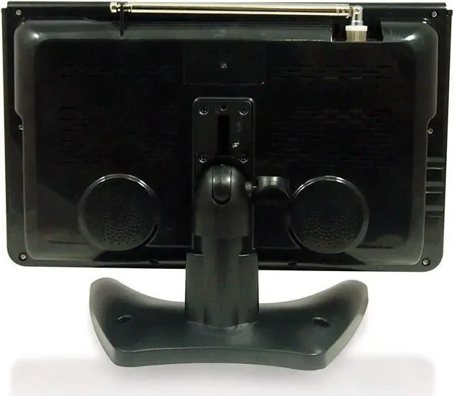 Alt view image 2 of 7 - AXESS TV1703-9 9-Inch LCD TV,  ATSC Tuner, Rechargeable Battery, USB/SD/Headphone Inputs, Full Function Remote