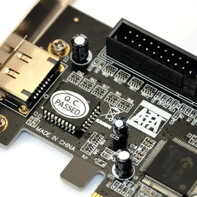 Alt view image 5 of 5 - Combo SATAII +IDE PCI-Express RAID Controller Card 1Port IDE and 1port sata Card for PC/desktop laptop