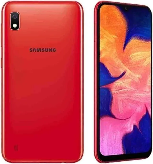 Alt view image 4 of 12 - Samsung Galaxy A10 A105M 32GB Duos GSM Unlocked Phone w/ 13MP Camera - Red