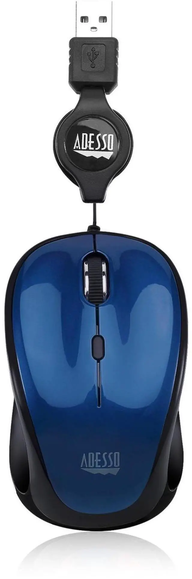 Alt view image 9 of 13 - Adesso iMouse S8L - USB Illuminated Retractable Mini Mouse