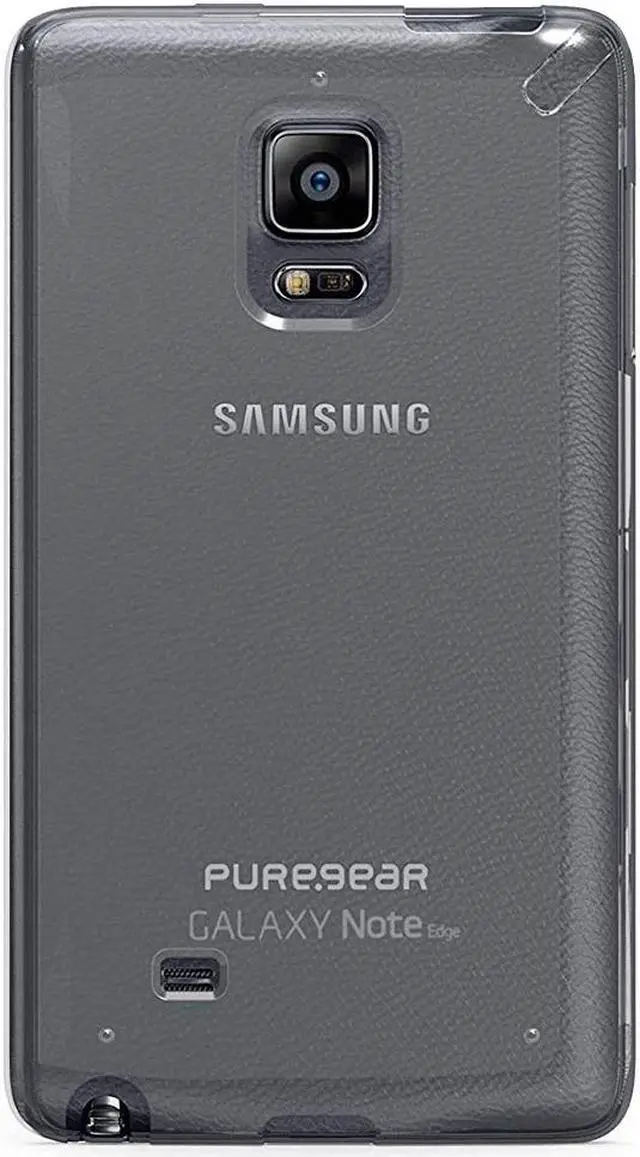 Alt view image 7 of 10 - PUREGEAR SLIM SHELL CLEAR CASE COVER FOR SAMSUNG GALAXY NOTE EDGE SM-N915