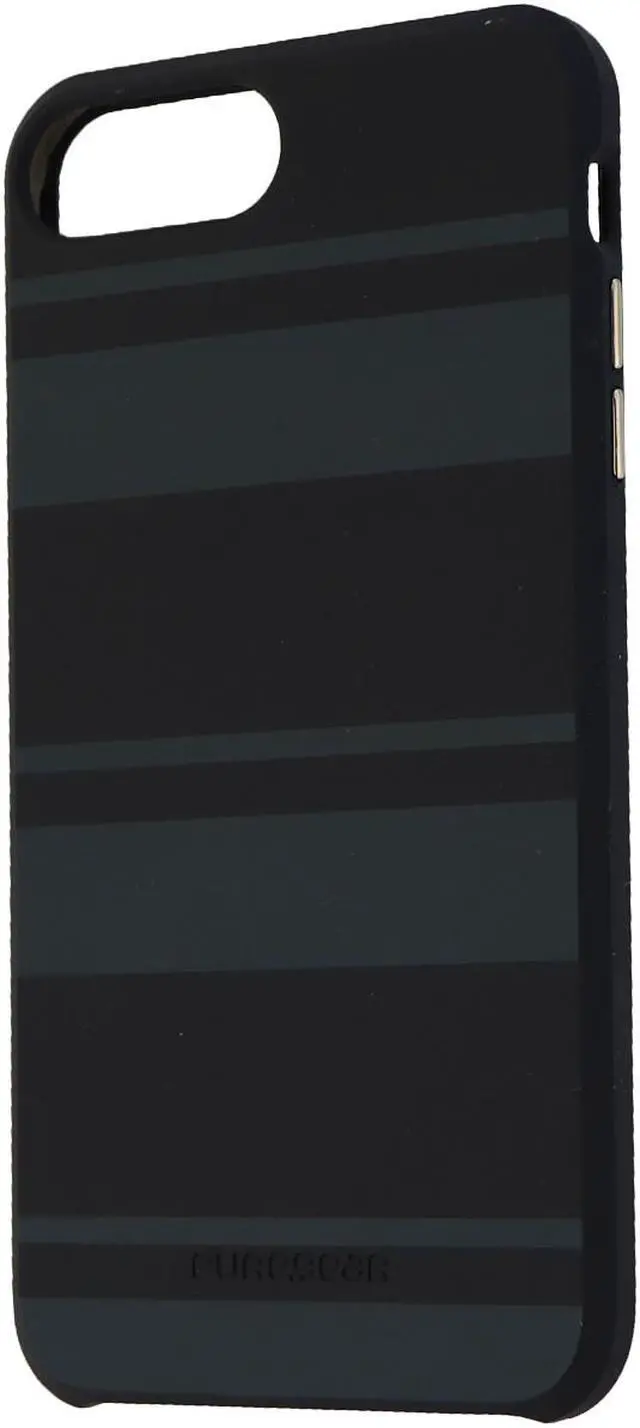 Alt view image 4 of 8 - PureGear Midnight Blue SOFT-TEK Case Skin Cover for iPhone 8 Plus/7 Plus/6 Plus