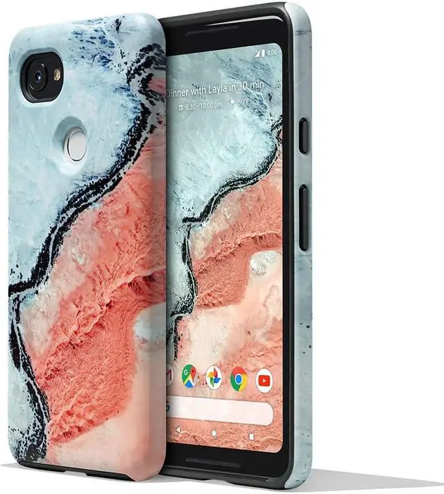 Alt view image 8 of 8 - Google Pixel 2 XL Earth Live Landscape Phone Case Cover With Active Edge Support