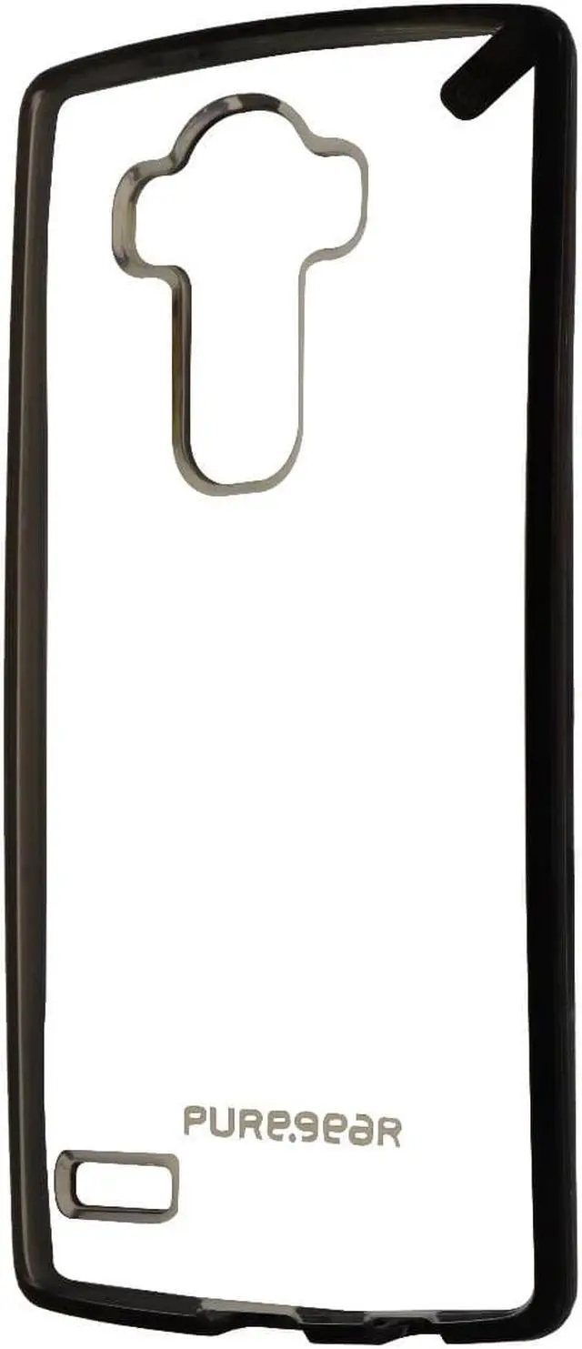 Alt view image 9 of 9 - PureGear Slim Shell Protective Cell Phone Case - Black/Clear - LG G4