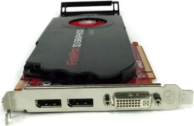 Alt view image 3 of 3 - AMD FirePro V5800 1GB GDDR5 128-bit PCI Express 2.1 x16 Full Height Video Card with Rear Bracket