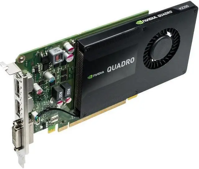Alt view image 6 of 6 - Nvidia Quadro K2200 4GB Check 128-bit PCI Express 2.0 x16 Full Height Video Card