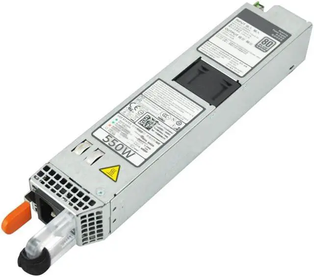 Main image of Dell 550W Redundant Power Supply for PowerEdge R320 R420 Server PN: 1J45G RYMG6 M95X4