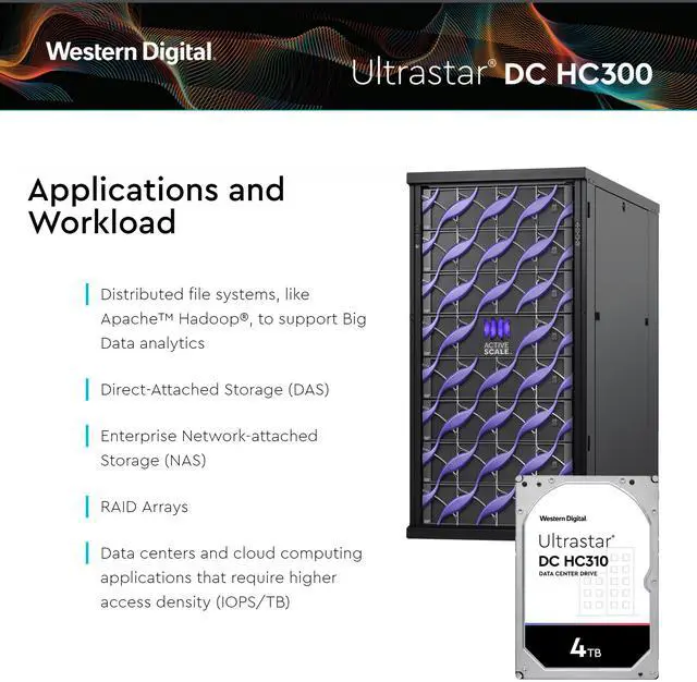 Alt view image 5 of 12 - HGST/WD Ultrastar 4TB 7200 RPM 512e SATA 6Gb/s 3.5-Inch Enterprise Hard Drive (HUS726T4TALE6L4)