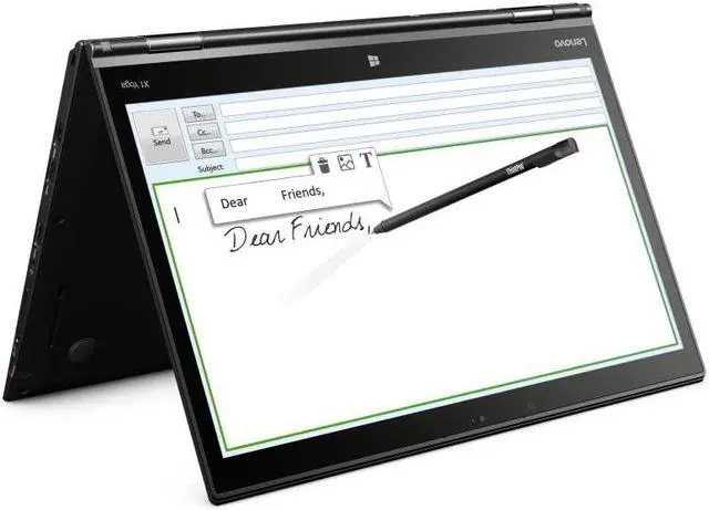Alt view image 3 of 4 - OLED 2016 Lenovo ThinkPad Carbon X1 Yoga Premium Convertible Windows 10 Pro Laptop - Intel i7-6600U, 256GB SSD, 16GB RAM, 14" WQHD OLED 2560x1440 Touchscreen, Stylus Pen