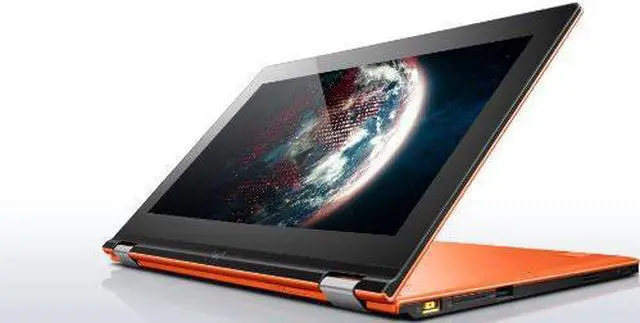 Alt view image 2 of 4 - [GRADE-A] Lenovo Yoga 13 Ultrabook - Windows 8.1 Pro - Intel Core i7-3537U, 8GB RAM, 256GB SSD, 13.3" Multi-Touch HD+ IPS Display (1600x900), Clementine Orange / Canadian Version