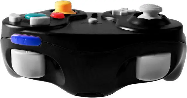 Alt view image 6 of 7 - 2.4G Wireless Controller JoyPad Gamepad for Gamecube NGC Black