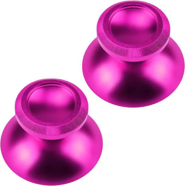 Main image of Aluminum Alloy Metal Analog Thumbstick for XBox One Controller Pink
