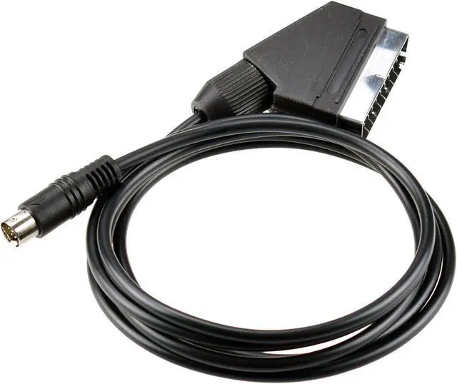 Main image of Real RGB Scart Cable TV lead for Sega Saturn