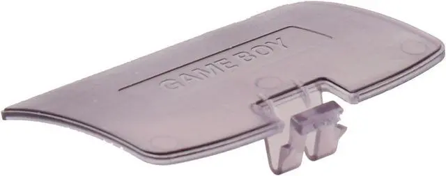 Alt view image 3 of 3 - Battery Cover Door for Nintendo Gameboy Color Clear Violet