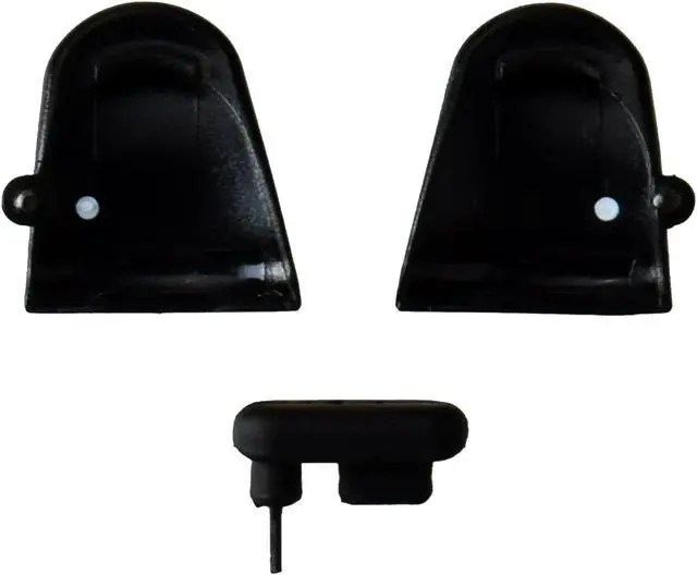 Alt view image 2 of 6 - 3 in 1 Adjustable LR2 Triggers for PS4 Dualshock 4 Controller White