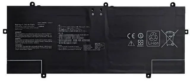 Alt view image 4 of 6 - C22N2211 Battery for ASUS Zenbook 14 OLED UX3405MA UX3405ZA UX3405VA Series | 75Wh 9702mAh | Replaces 0B200-04400000, 2ICP5/49/120-2 | 7.74V
