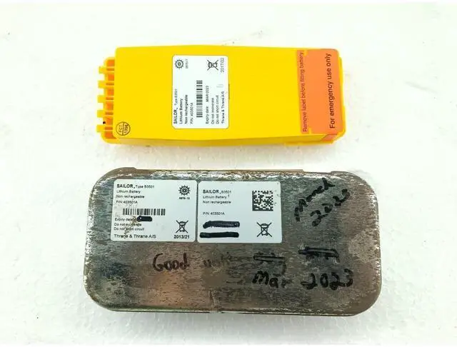 Alt view image 6 of 6 - B3501 403501A Lithium Battery for SAILOR SP3520 GMDSS Radio - 7.2V 3000mAh - Replacement for McMurdo TT-1708A, Thrane & Thrane Matrose