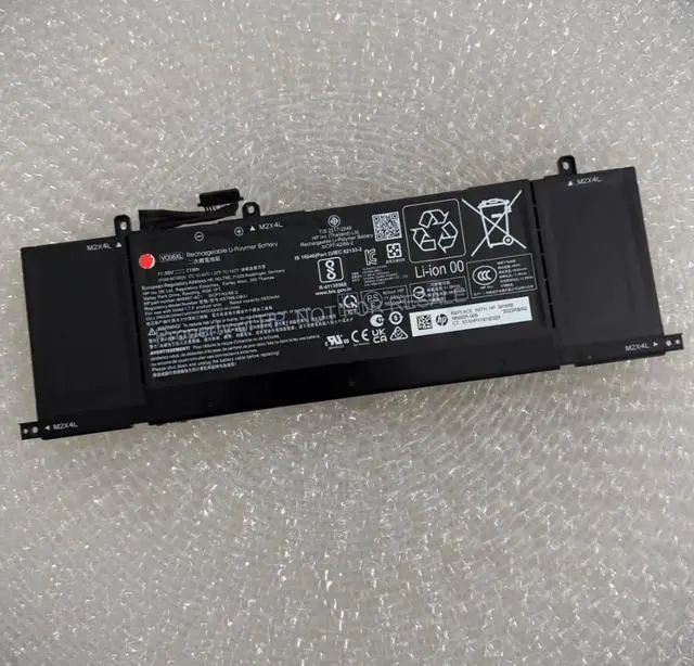 Alt view image 4 of 6 - VO06XL 71Wh Battery Replacement for HP OMEN Transcend Gaming Laptop 14t-fb000/14-fb0097nr - 11.58V 5830mAh, Compatible with N66005-005 HSTNN-QB3J