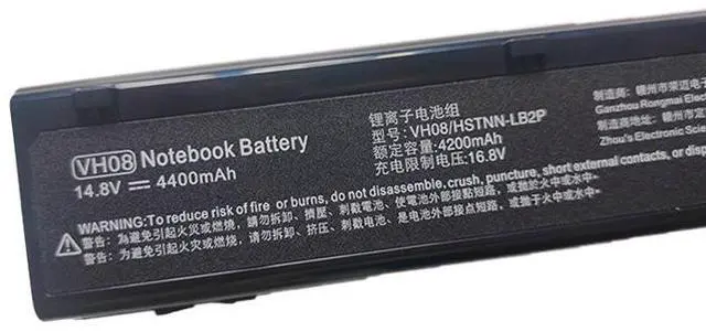 Alt view image 5 of 6 - Premium HSTNN-IB2P Replacement Battery for HP EliteBook 8560W 8570W 8760W 8770W Mobile Workstation - 77Wh High Capacity (14.8V Li-ion) - Compatible with HSTNN-LB2P HSTNN-LB2Q VH08XL 632113-151 Models