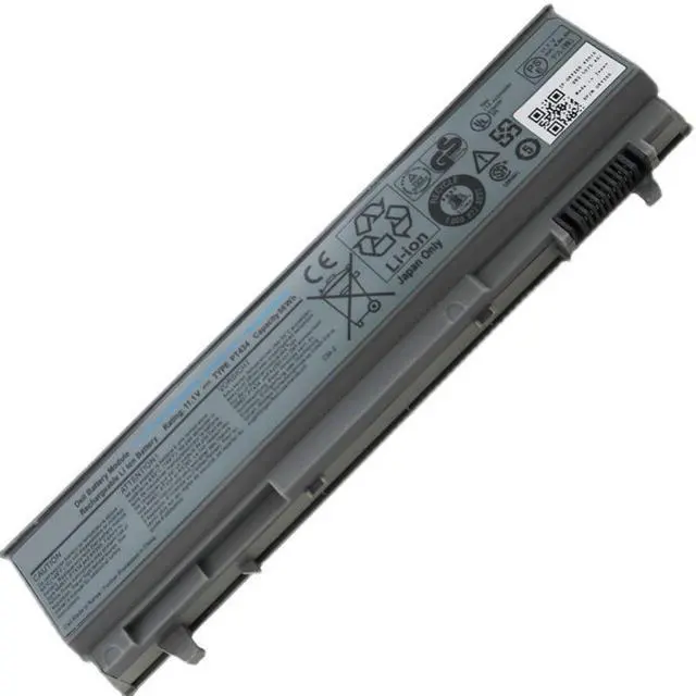 Alt view image 4 of 6 - Premium PT434 Replacement Battery for Dell Latitude E6400 E6410 E6500 E6510 & Precision M4400 M4500 - 58Wh High Capacity (11.1V 6-Cell Li-ion) - Compatible with W1193 KY265 4M529 312-0748 Models