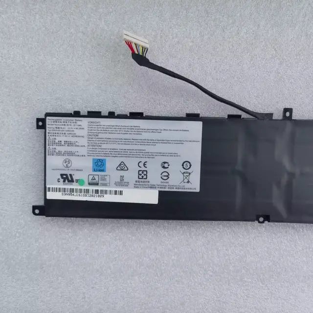 Alt view image 5 of 6 - Premium BTY-M6L Replacement Battery for MSI GS65 GS75 Stealth Thin & Creator Series - 80.25Wh High Performance (15.2V Li-ion) - Compatible with MS-16Q2 4ICP8/35/142 Models