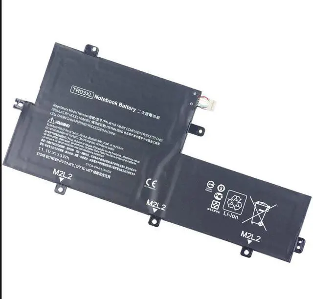 Alt view image 6 of 6 - TR03XL HSTNN-IB5G Battery for HP Split X2 13-G110DX/Spectre 13 x2 Pro - 11.1V 33Wh Li-ion (Replaces 723997-001)
