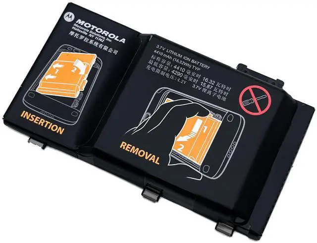 Alt view image 5 of 6 - 4400mAh High-Capacity Battery for Zebra RFD8500 & TC55 Scanners - 3.7V Li-ion, Replaces BTRY-RF85-44MA1-01, BTRY-TC55-44MA1-01