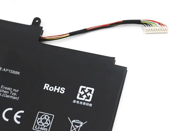 Alt view image 6 of 6 - AP15B8K 34Wh 7.6V 2-Cell Laptop Battery Replacement for Acer Aspire Switch 11 V / 12S Series KT.0020G.005, NT.G74AA.002