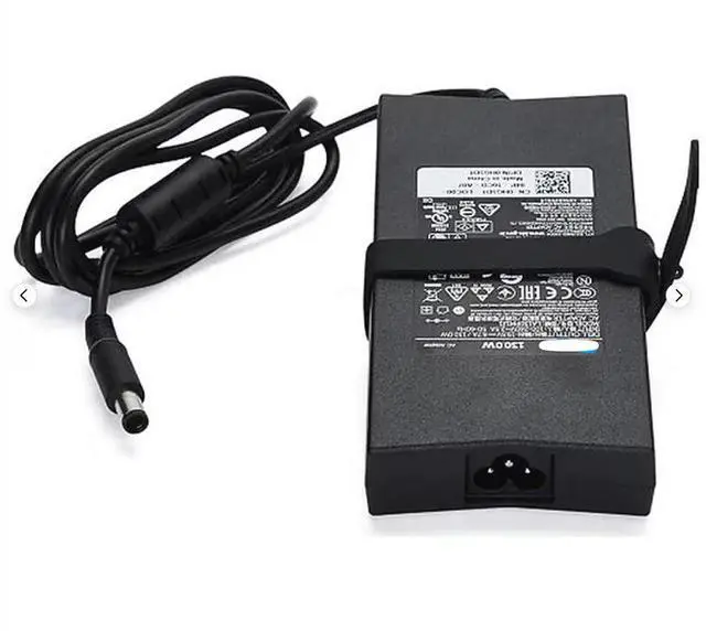 Alt view image 5 of 6 - 130W (120W Compatible) AC Power Adapter for Dell Inspiron 7559/7566/7567 & Latitude Laptops Replacement for Dell 492-BBGP, 19V 6.6ft Cord