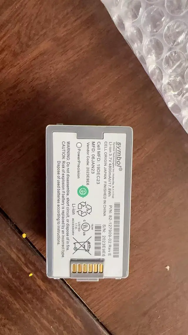 Alt view image 6 of 6 - BTRY-MC31KAB02 / 82-127909-02 Replacement Battery for Motorola Symbol MC3100 Mobile Computer - 3.7V 4800mAh Li-ion
