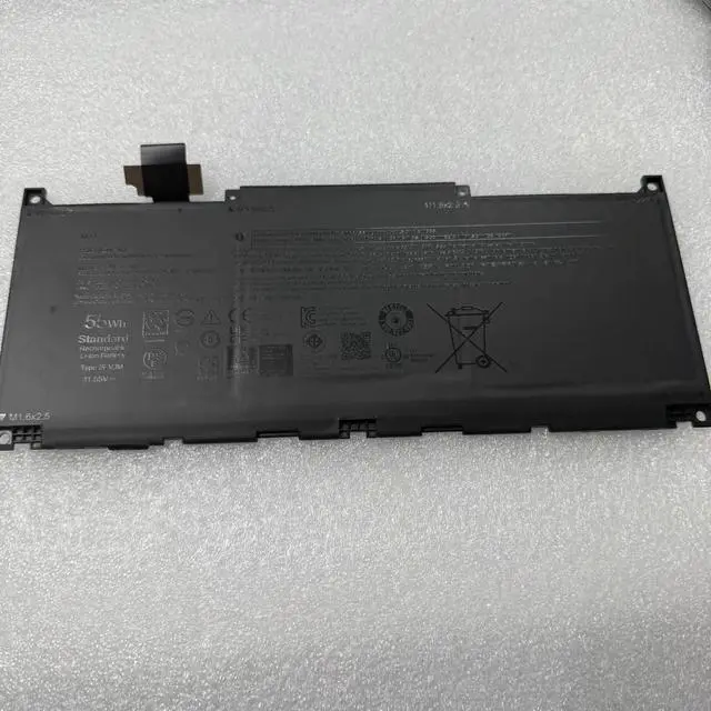 Alt view image 4 of 6 - 2FVJM MN79H TR7FC 55Wh Replacement Battery for Dell XPS 13 9320 XPS 13 Plus 9320 XPS 13 9340 11.55V 4524mAh 3-Cell Li-ion Compatible with P151G Series